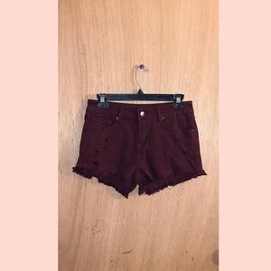 ✨ maroon shorts